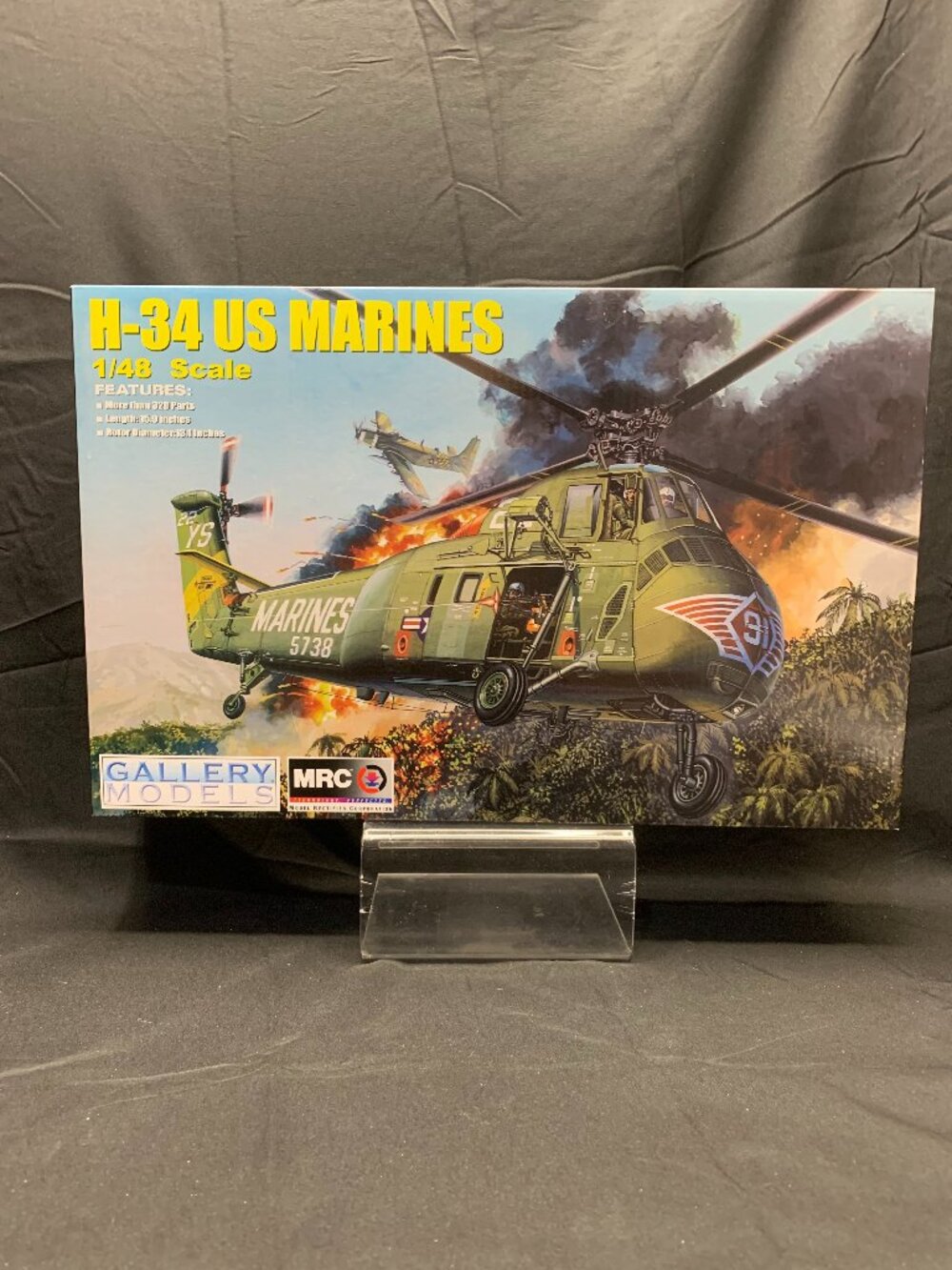 Gallery Model H-34 US Marines Kit Open Box Items Still Factory Sealed.